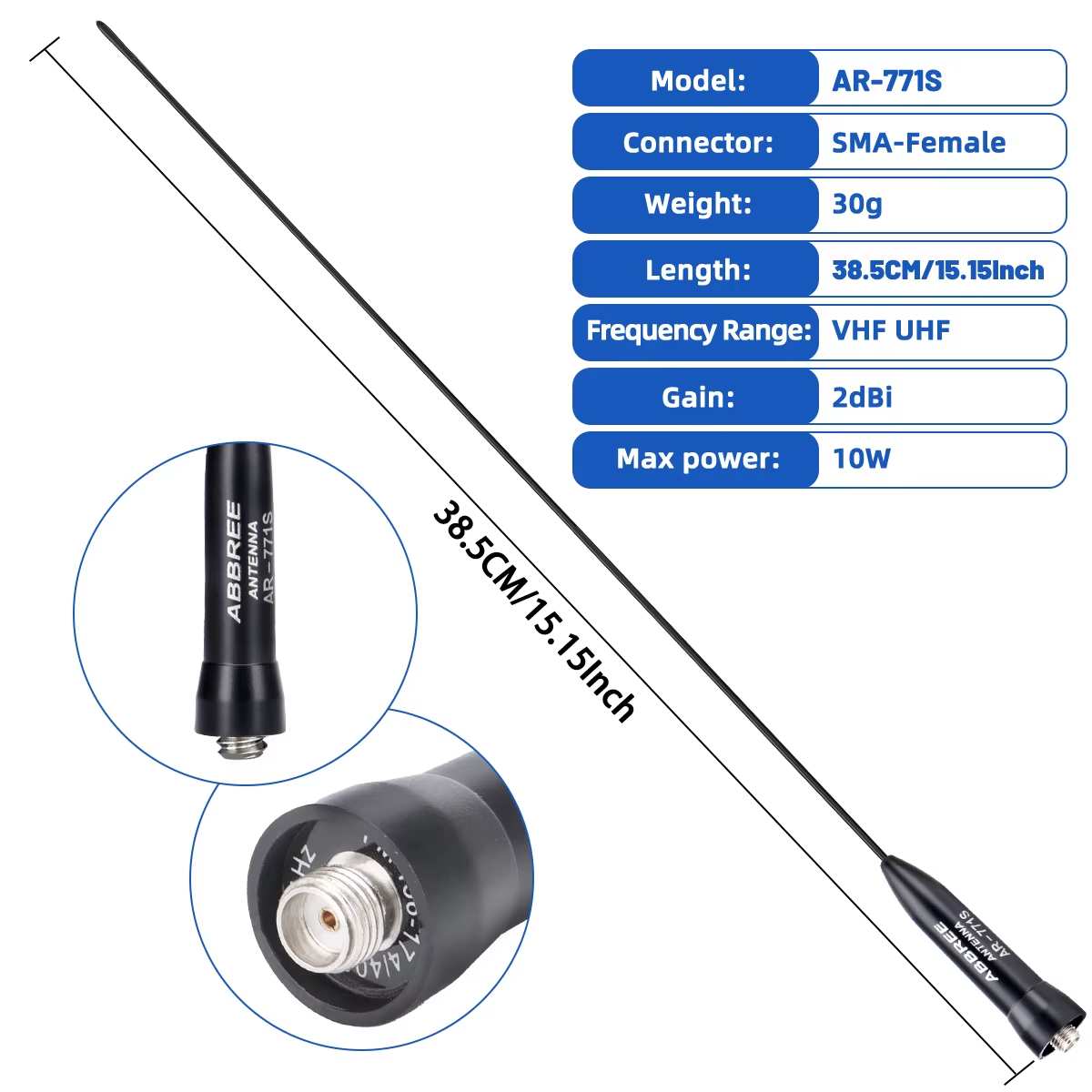 ABBREE AR-771S antenne